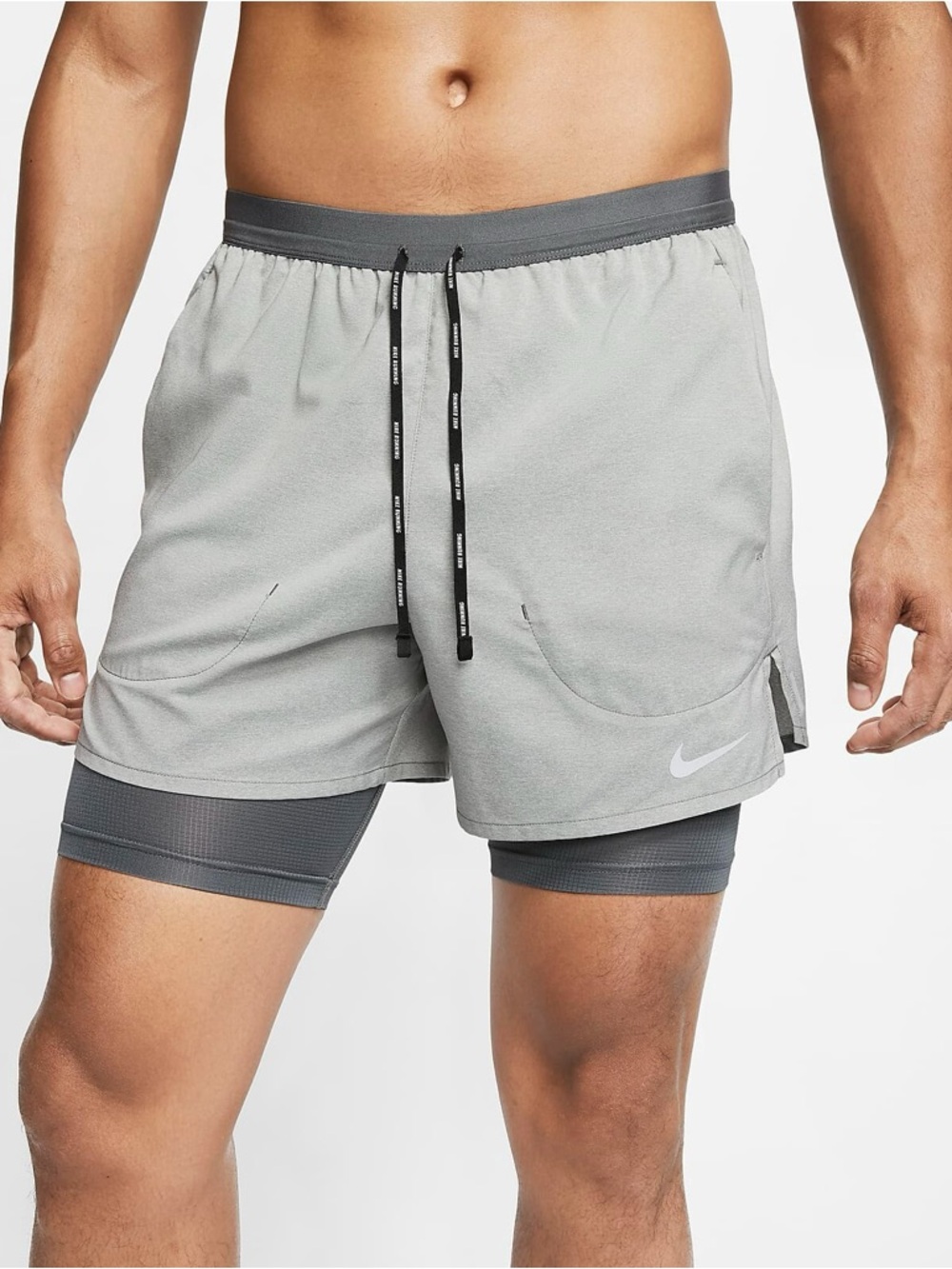 Nike Mens Flex Stride 4.5in 2 in 1 Dri-Fit Running Shorts